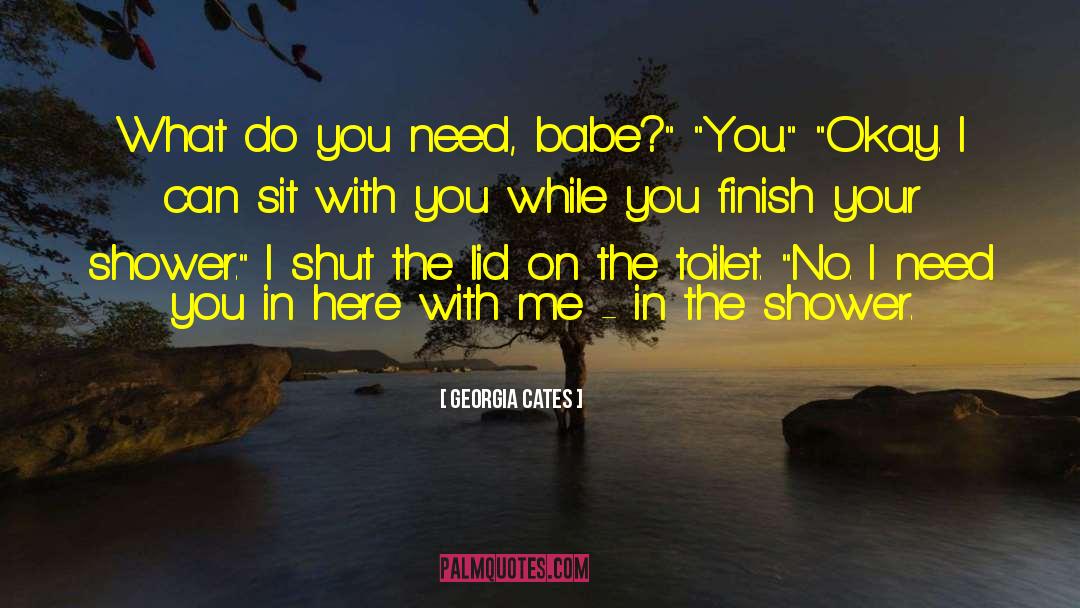 Babe quotes by Georgia Cates