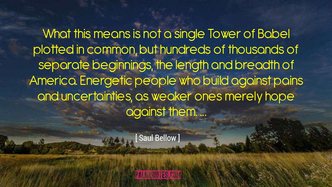 Babel quotes by Saul Bellow
