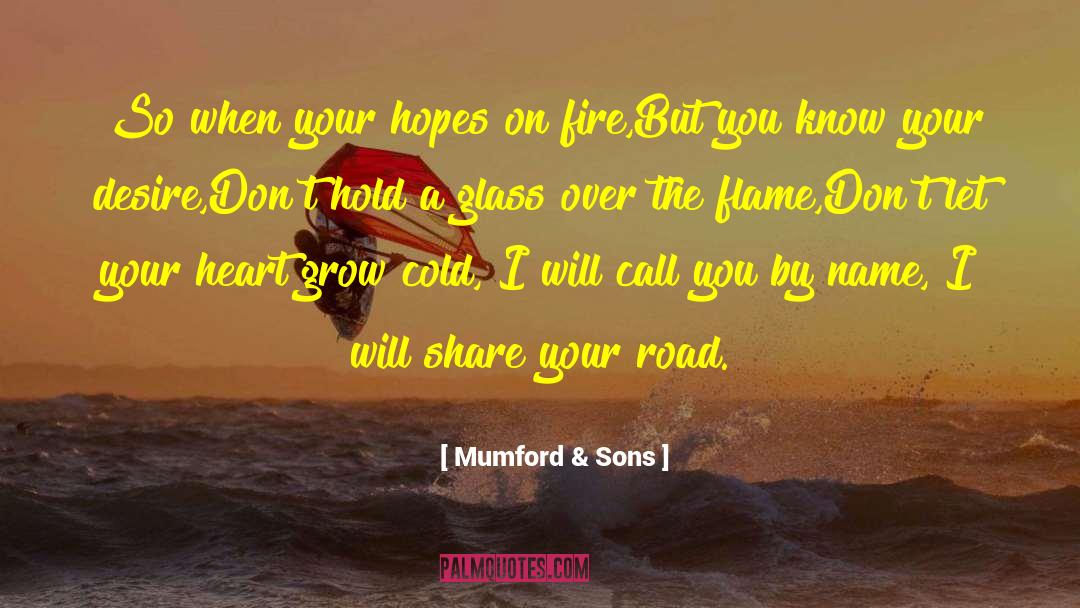 Babel quotes by Mumford & Sons