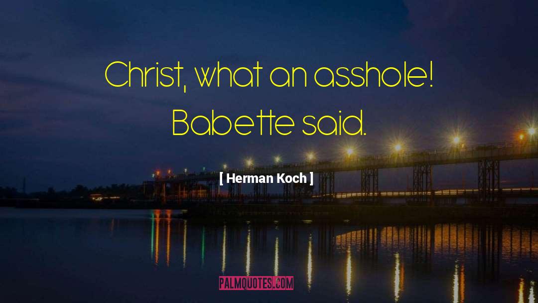 Babette quotes by Herman Koch