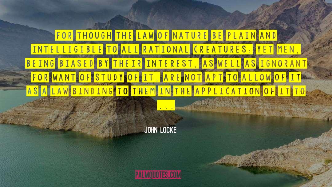 Babista Law quotes by John Locke