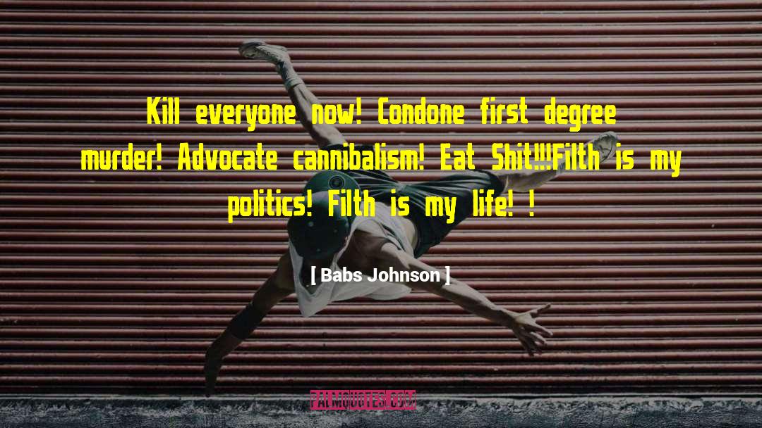 Babs quotes by Babs Johnson