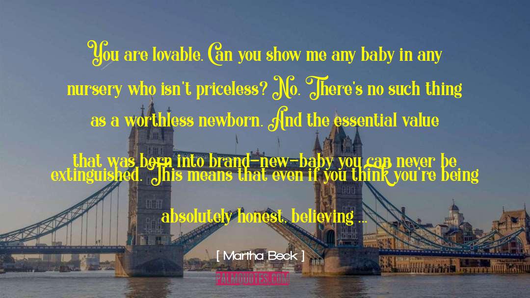 Baby Be Bop quotes by Martha Beck