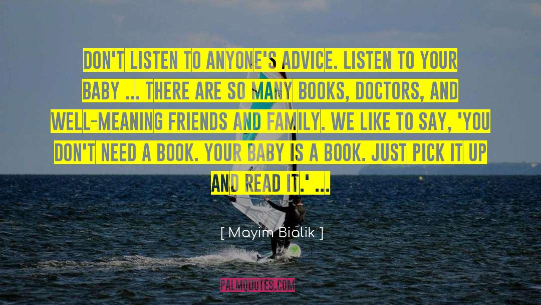 Baby Book quotes by Mayim Bialik