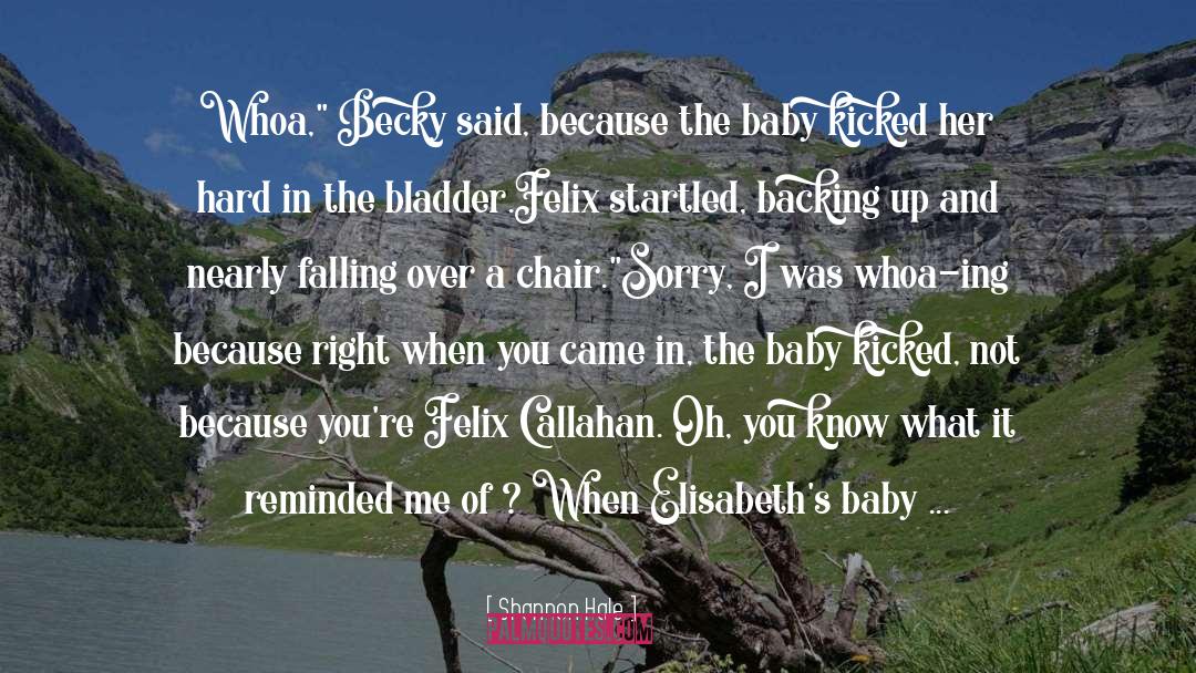 Baby Boom quotes by Shannon Hale