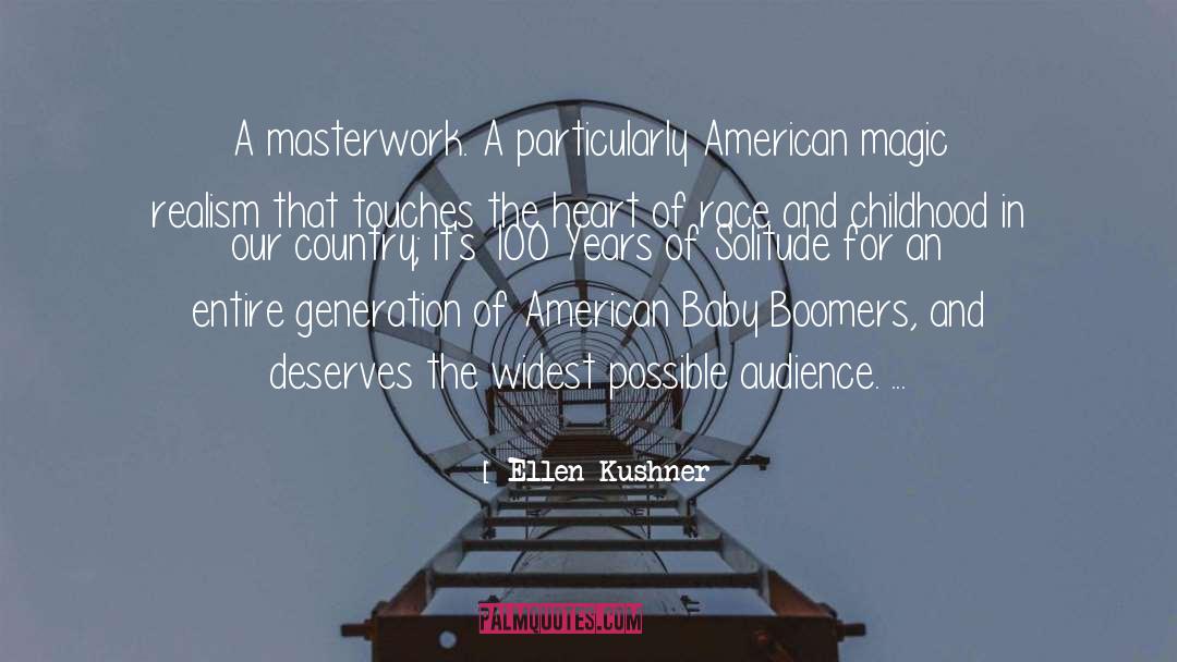 Baby Boomers quotes by Ellen Kushner