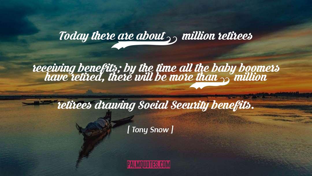 Baby Boomers quotes by Tony Snow