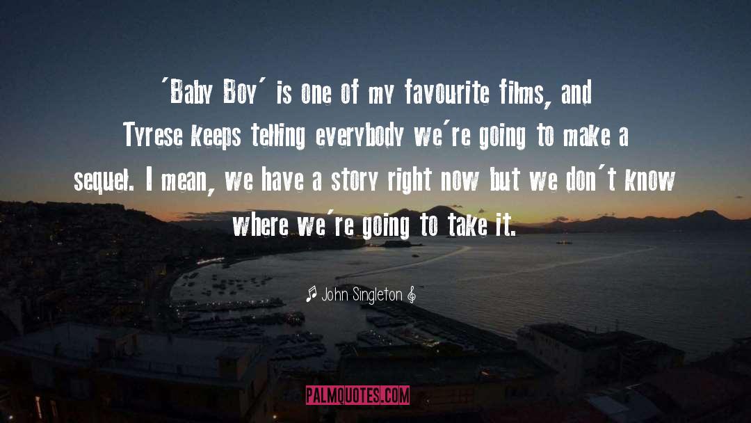 Baby Boy quotes by John Singleton