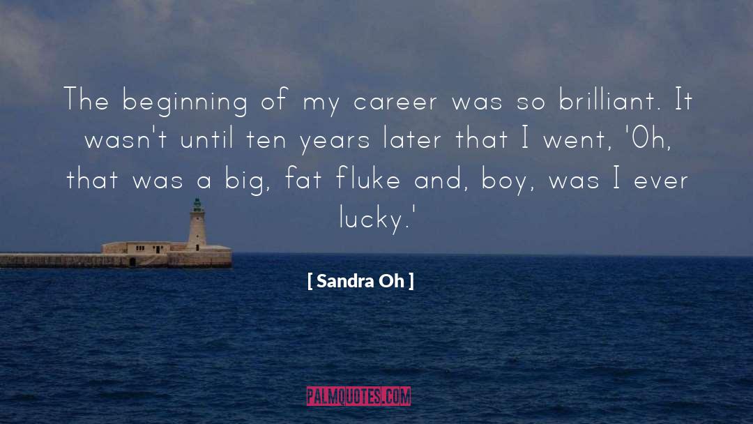 Baby Boy quotes by Sandra Oh