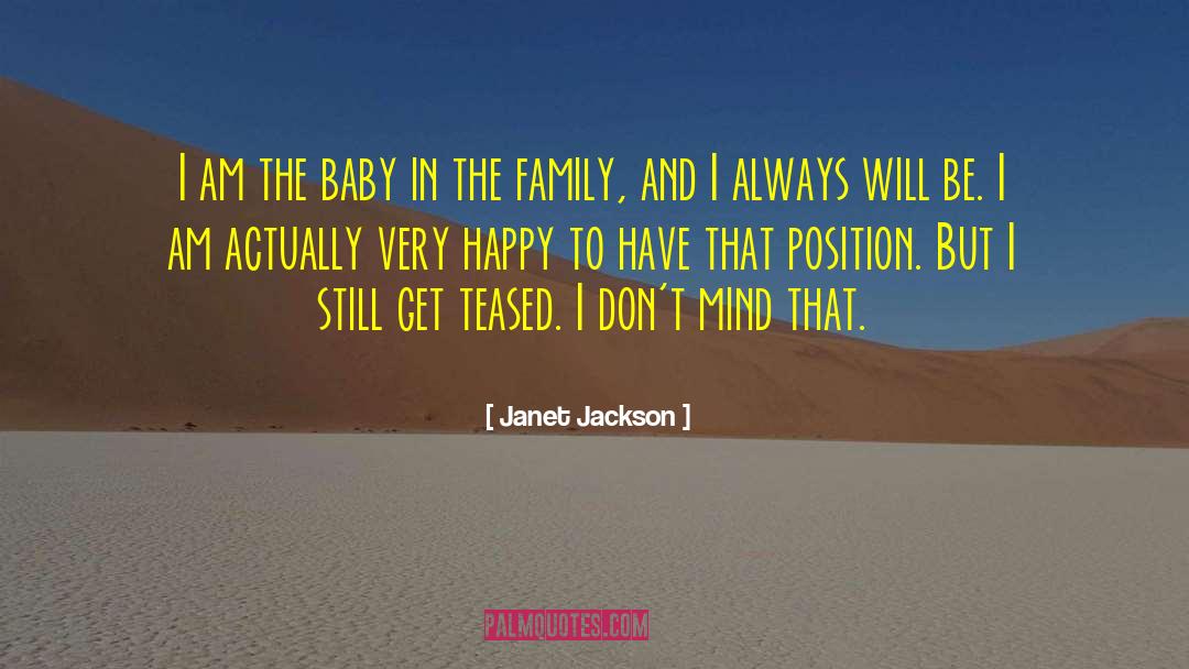 Baby Completing Family quotes by Janet Jackson