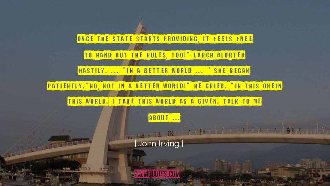 Baby Crying quotes by John Irving