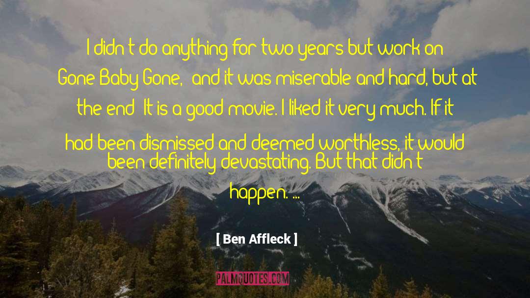 Baby Daddy Ben Wheeler quotes by Ben Affleck