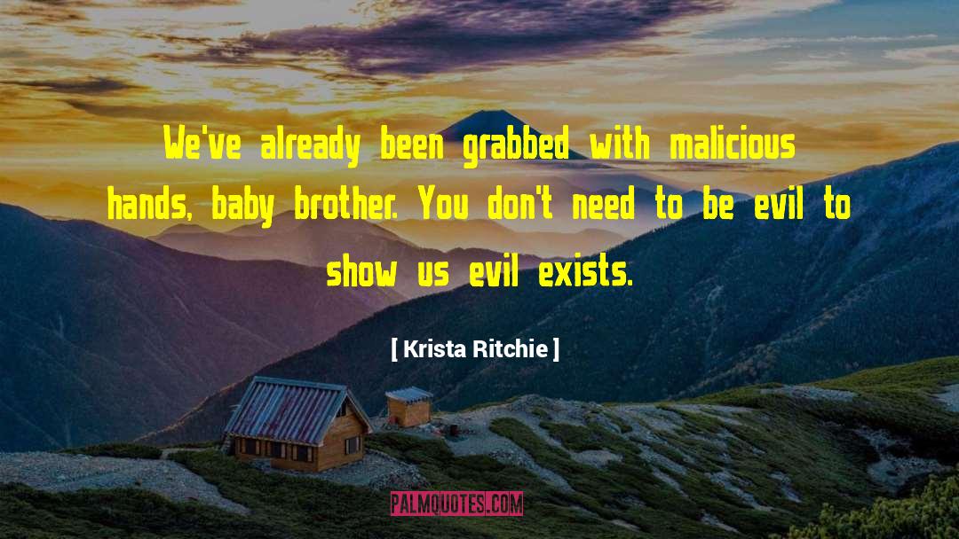 Baby Dont Cut quotes by Krista Ritchie