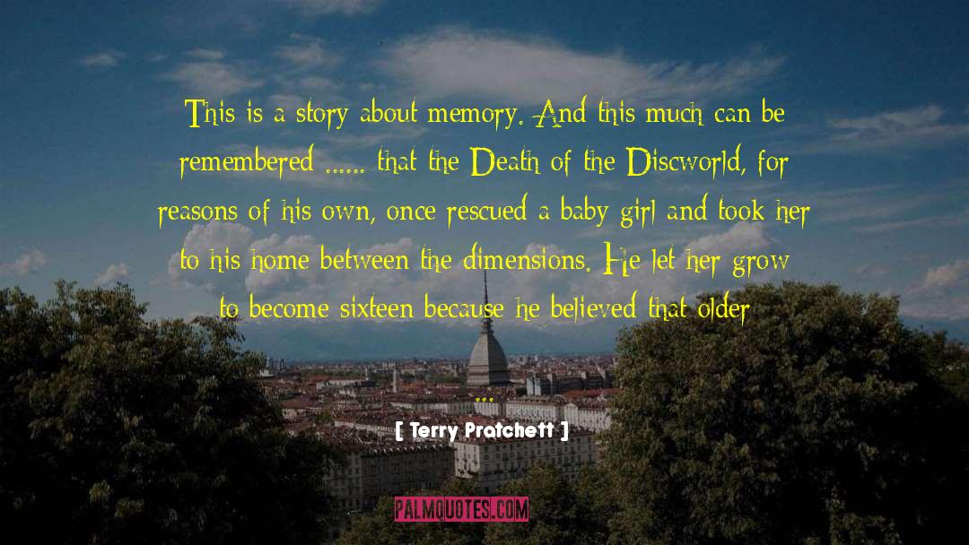 Baby Girl quotes by Terry Pratchett