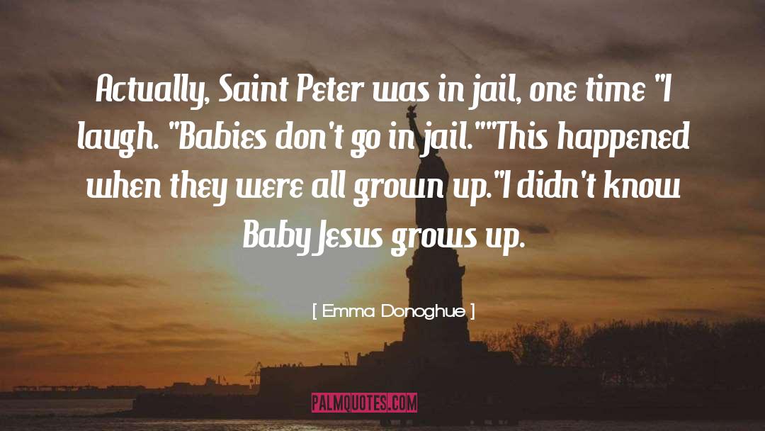 Baby Jesus quotes by Emma Donoghue