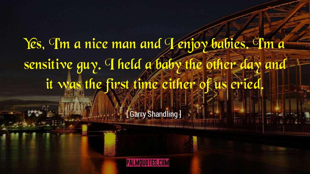 Baby Kissing quotes by Garry Shandling