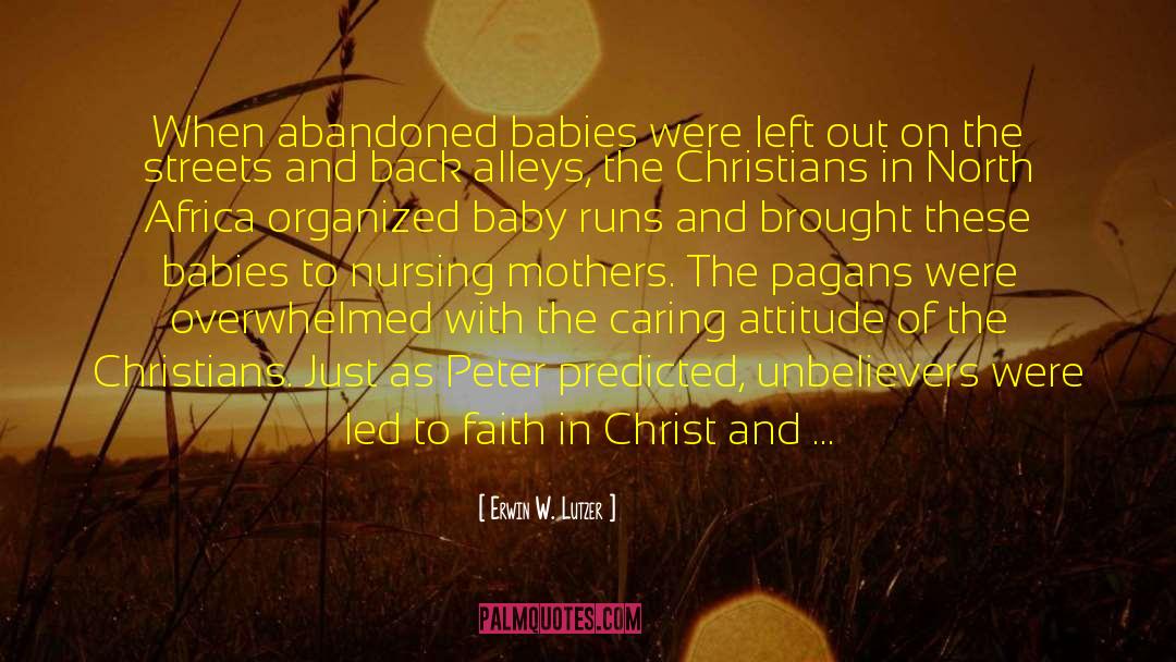 Baby On The Doorstep quotes by Erwin W. Lutzer