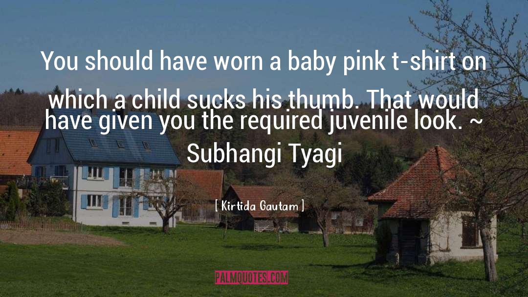 Baby Pink quotes by Kirtida Gautam