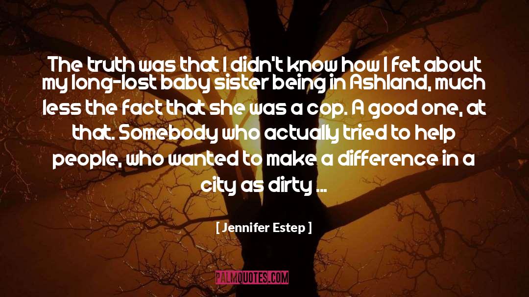 Baby Sister quotes by Jennifer Estep