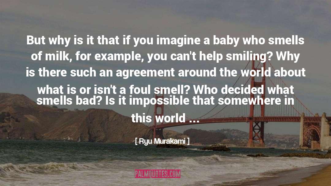 Baby Snuggle quotes by Ryu Murakami