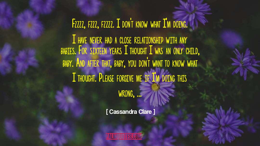 Baby Snuggle quotes by Cassandra Clare