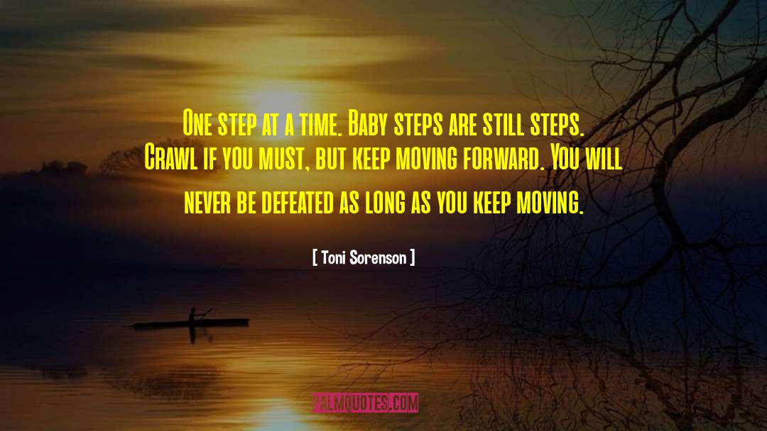 Baby Steps quotes by Toni Sorenson