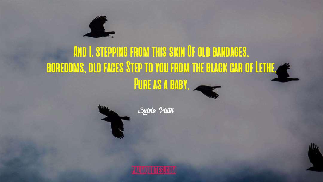 Baby Stretching quotes by Sylvia Plath