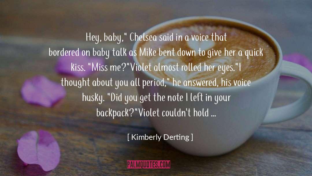 Baby Talk quotes by Kimberly Derting