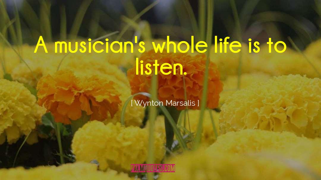 Babyface Musician quotes by Wynton Marsalis