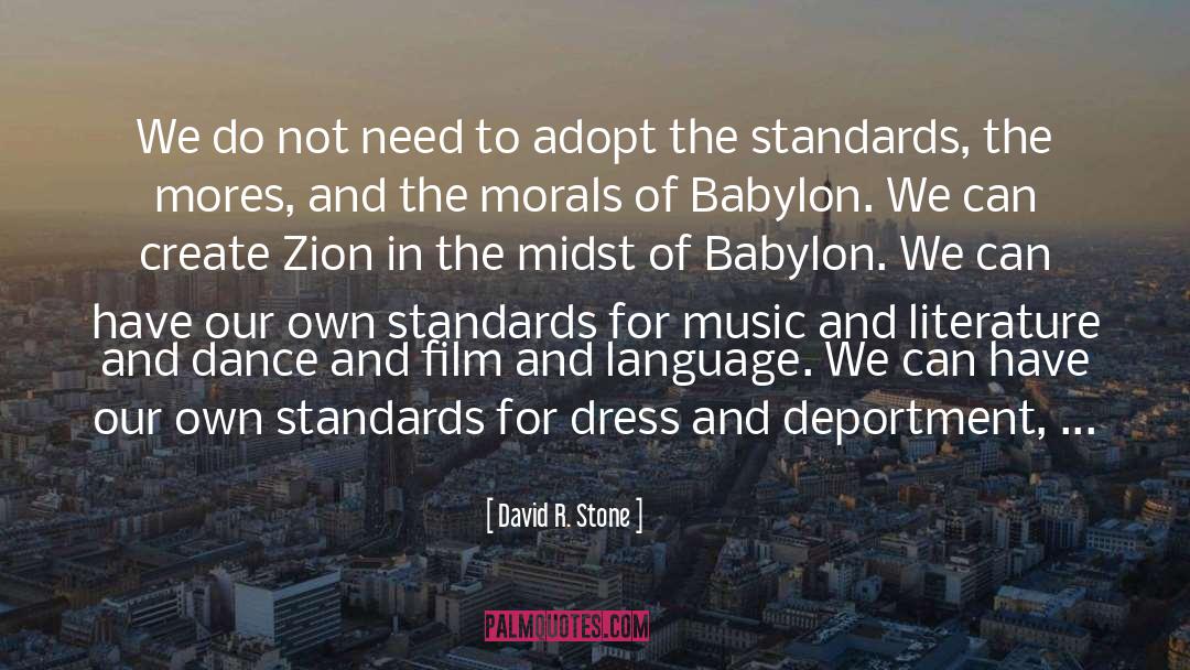 Babylon quotes by David R. Stone