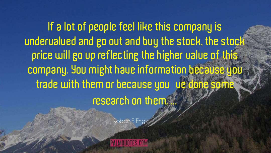 Bac Stock Price Today Quote quotes by Robert F. Engle