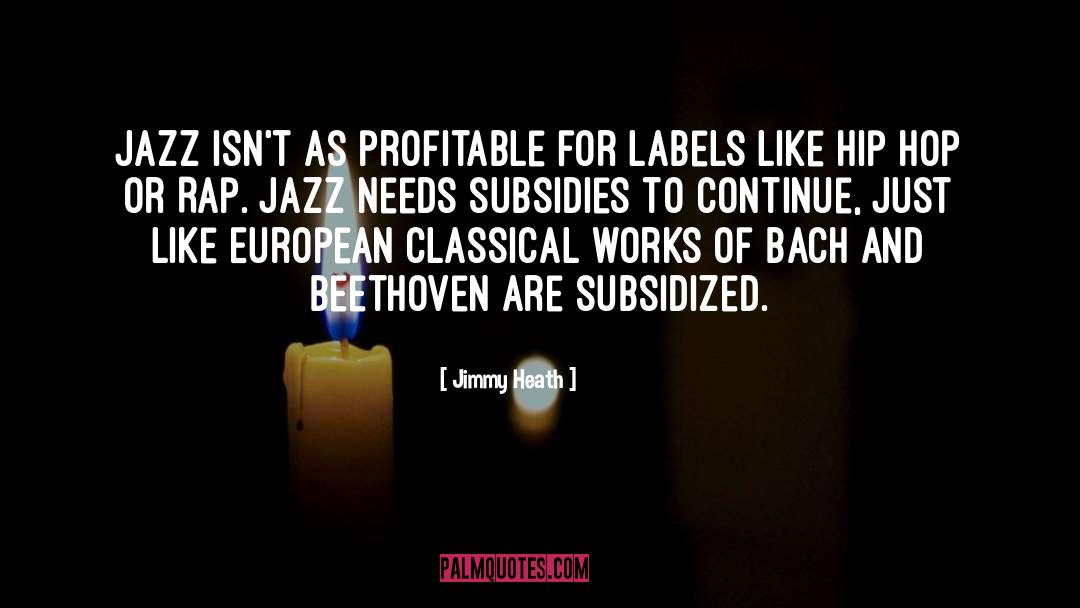 Bach quotes by Jimmy Heath