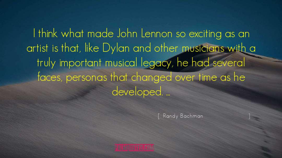 Bachman quotes by Randy Bachman