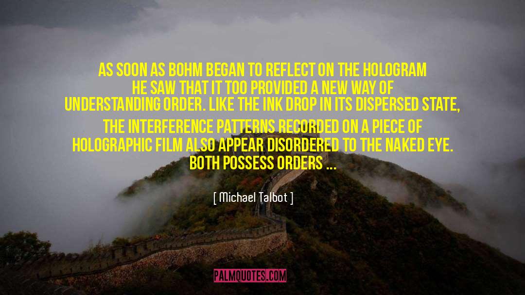 Bacik Orders quotes by Michael Talbot