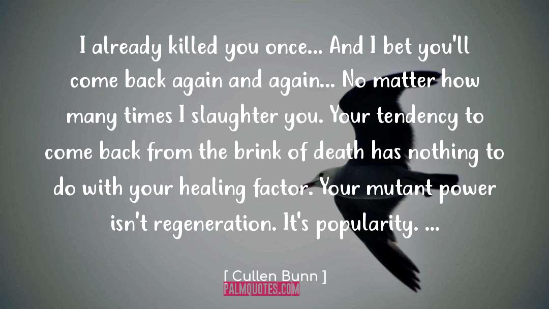 Back Again quotes by Cullen Bunn