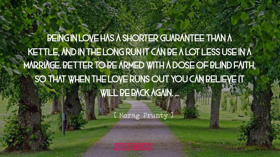 Back Again quotes by Morag Prunty