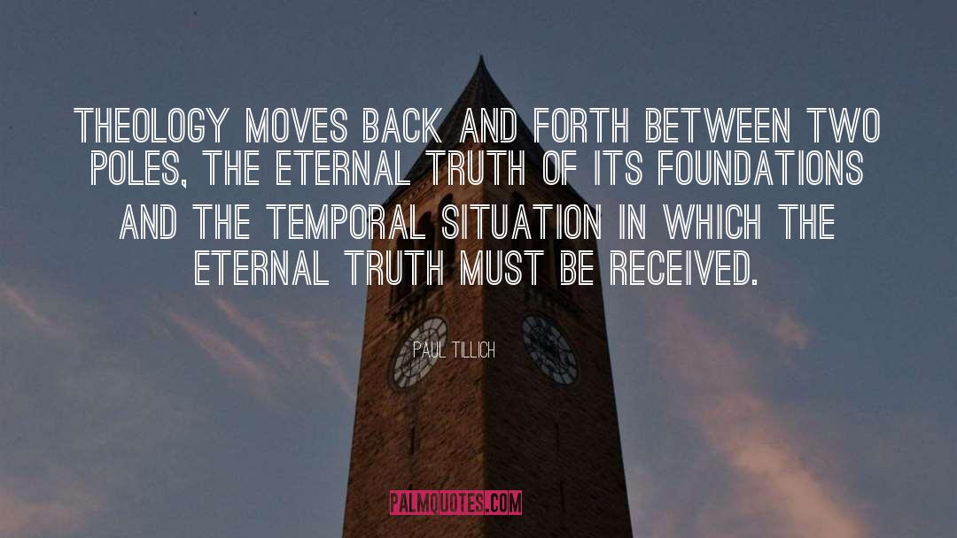 Back And Forth quotes by Paul Tillich
