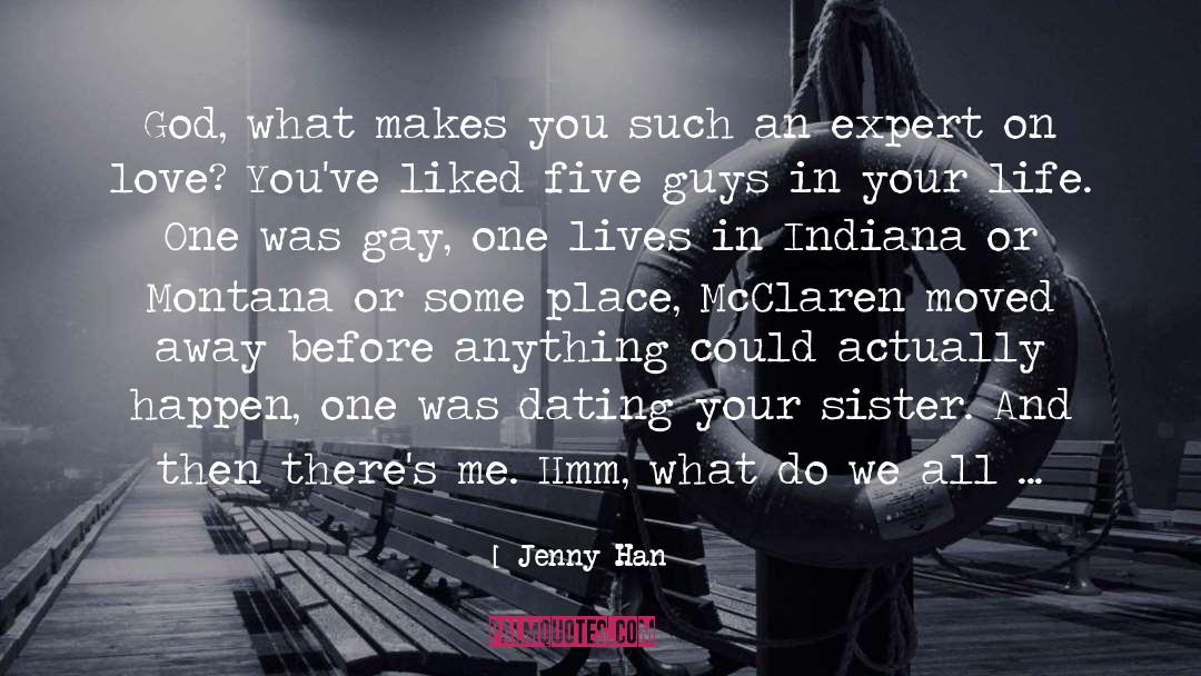 Back Away quotes by Jenny Han