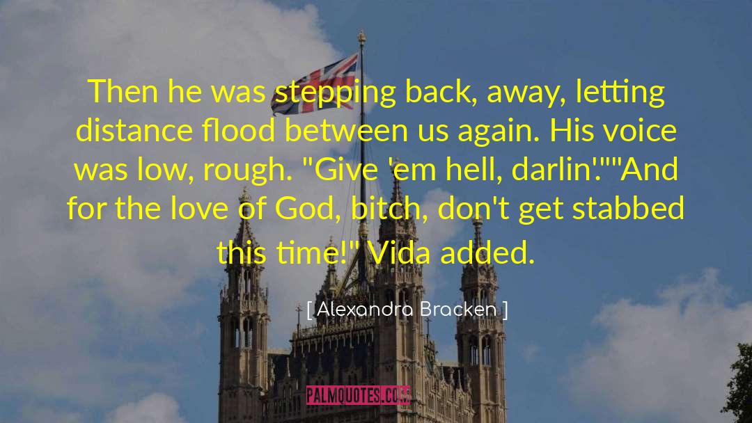 Back Away quotes by Alexandra Bracken