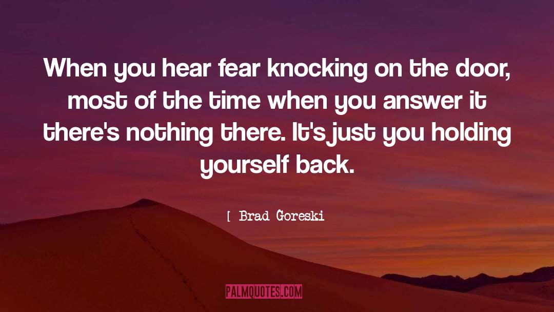 Back Doors quotes by Brad Goreski