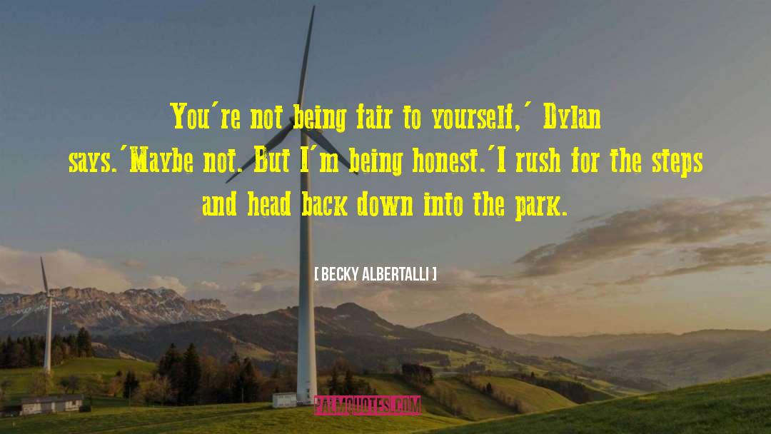 Back Down quotes by Becky Albertalli