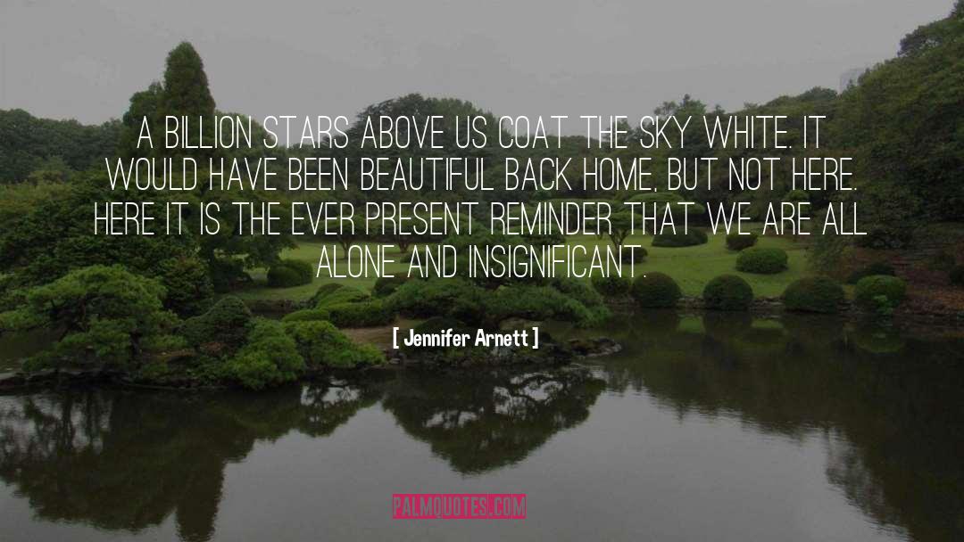 Back Home quotes by Jennifer Arnett