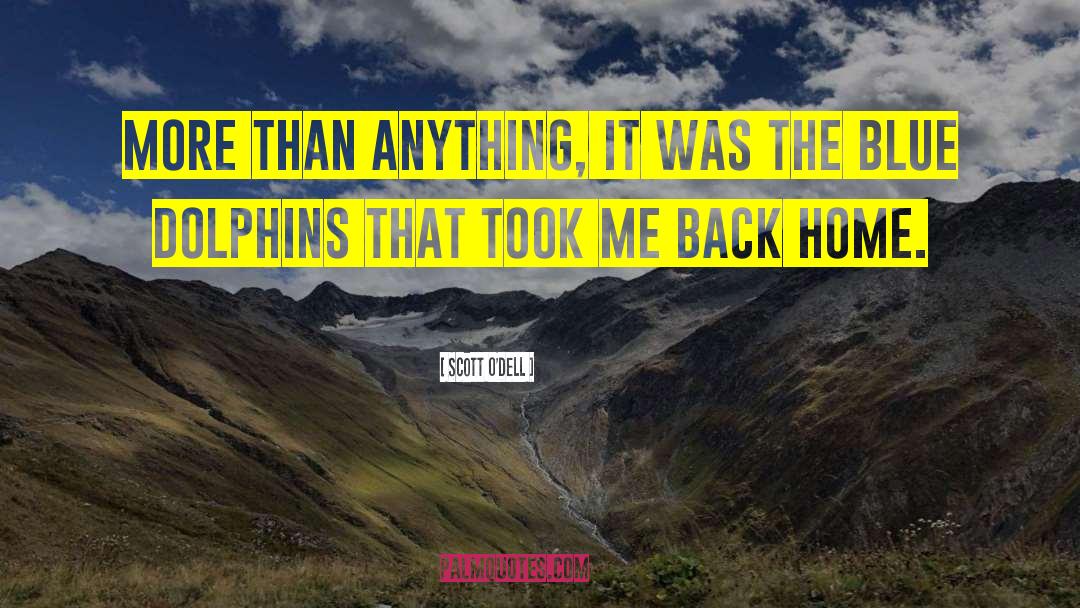Back Home quotes by Scott O'Dell