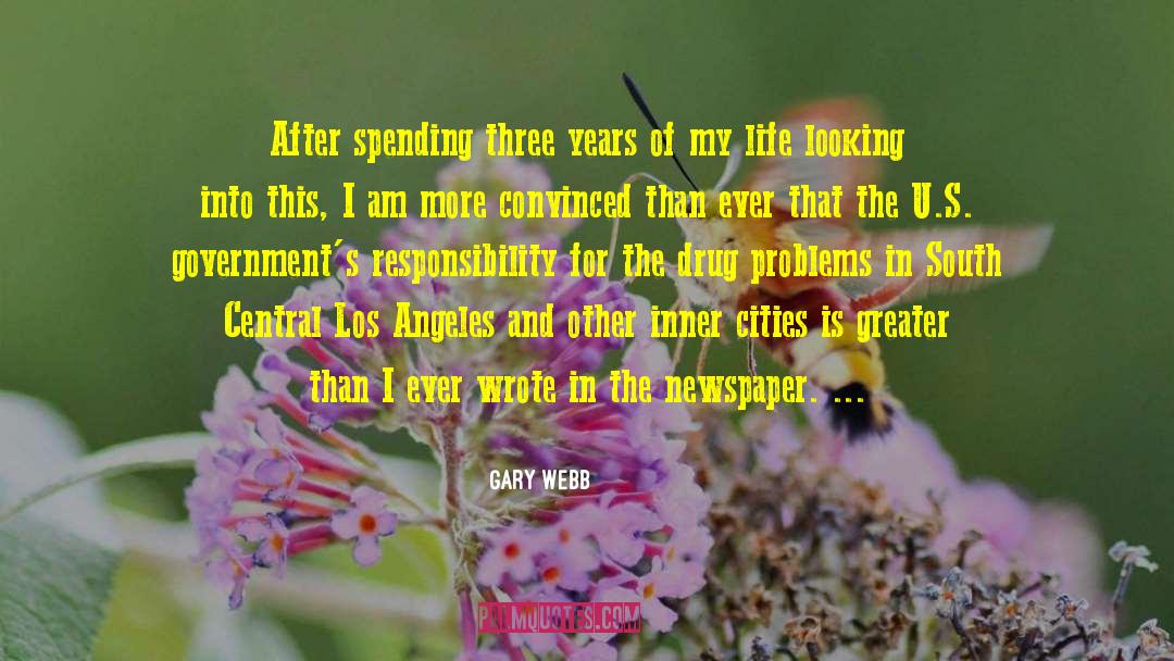 Back In My Life quotes by Gary Webb