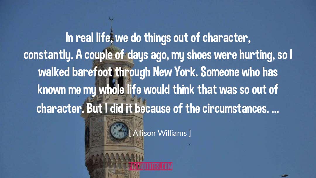 Back In My Life quotes by Allison Williams