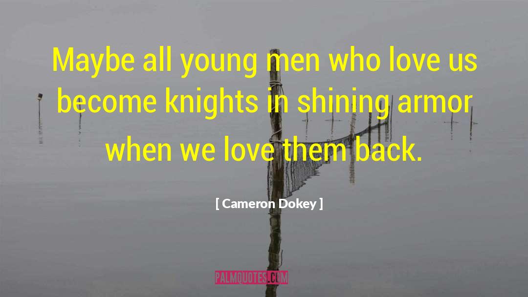 Back Love quotes by Cameron Dokey