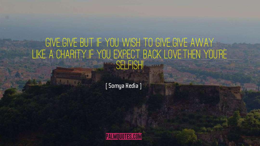 Back Love quotes by Somya Kedia