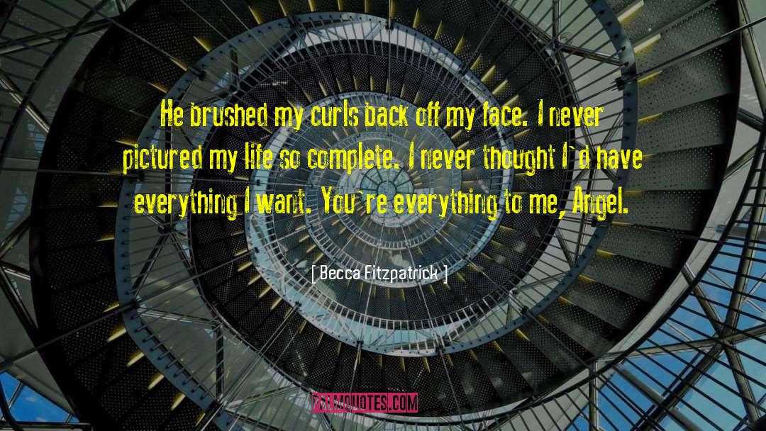 Back Off quotes by Becca Fitzpatrick