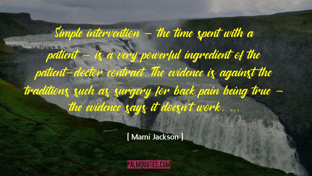 Back Pain quotes by Marni Jackson