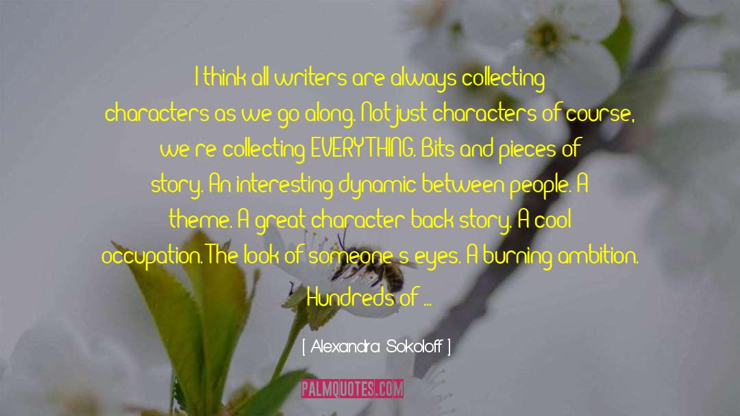 Back Story quotes by Alexandra Sokoloff